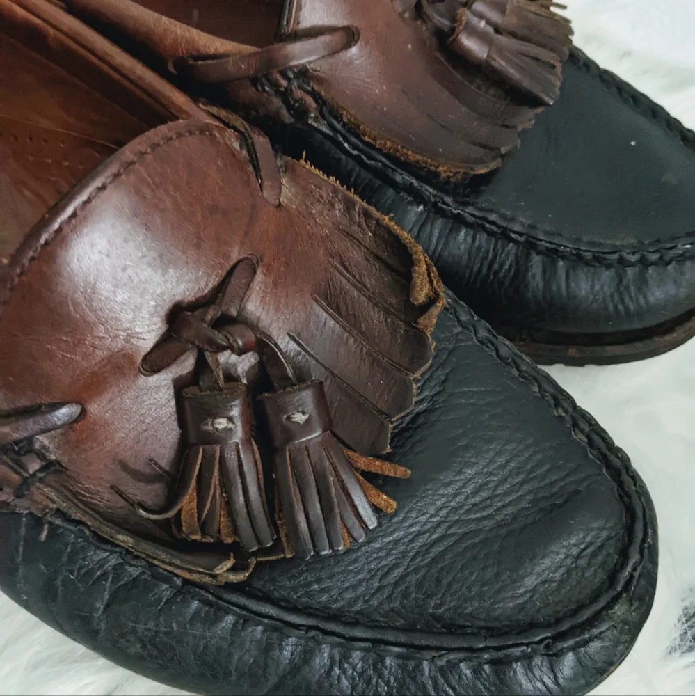 Allen Edmonds Leather Nashua Slip On Loafers Shoes 10